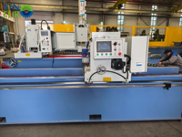 Machine d'affûtage automatique CNC à lame droite, affûteuse de précision pour lames de coupe-papier et de découpe rotative