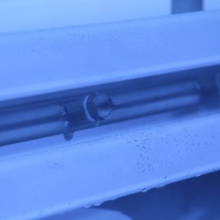 Chambre d'essai de vieillissement UV de type tour SONACME avec lampes UVA/UVB pour le test de résistance aux intempéries des matériaux