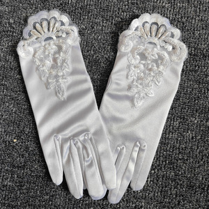 Guantes Largos Elegantes de Encaje Romántico, Estilo Ópera, para Fiestas de Novia y Eventos Formales - Product Image 5