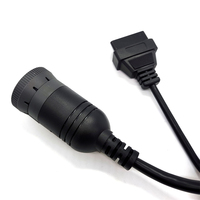 Kabel Y J1939 Tipe 2 ke Soket OBD2, Kabel ELD, Pelacak GPS, Kabel Pelacak Truk Berat, Kabel Mesin ISO9001