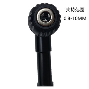 Adaptateur de perceuse à angle droit Yili 90 degrés avec mandrin à trois mors pour perçage en espace étroit, engrenage en acier au carbone - Product Image 3