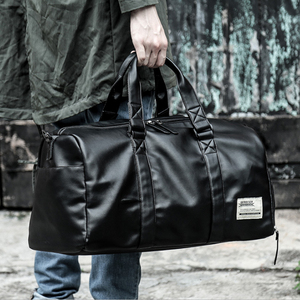 Grande bagaglio leggero palestra stoccaggio sportivo resistente all'acqua <span class=keywords><strong>borsa</strong></span> da <span class=keywords><strong>viaggio</strong></span> in pelle PU Tote borse a <span class=keywords><strong>tracolla</strong></span> Casual <span class=keywords><strong>borsa</strong></span> da <span class=keywords><strong>viaggio</strong></span> - Product Image 6