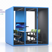 Soundbox Cabine silencieuse Espace public Cabine de bureau moderne modulaire Bureau acoustique privé Pods de réunion