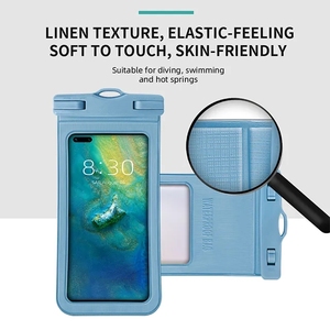 <span class=keywords><strong>Custodia</strong></span> universale trasparente impermeabile <span class=keywords><strong>per</strong></span> <span class=keywords><strong>cellulare</strong></span> da spiaggia e nuoto con cinturino - Product Image 6