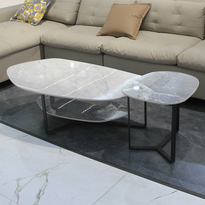 Tavolo <span class=keywords><strong>da</strong></span> tè a forma speciale nordico moderno personalizzato professionale e moderno <span class=keywords><strong>salotto</strong></span> semplice tavolino <span class=keywords><strong>da</strong></span> caffè in marmo minimalista italiano - Product Image 2