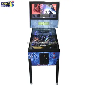 Sıcak satış arcade 5 topları langırt oyunu yetişkin kapalı oyun alanı için sikke işletilen tilt oyunu makinesi