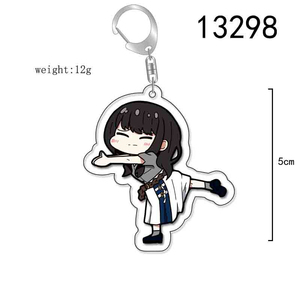 Llavero de acrílico de anime <span class=keywords><strong>Lycoris</strong></span> <span class=keywords><strong>Recoil</strong></span> Nishikigi Chisato Inoue Takina, accesorios para bolsos, regalos - Product Image 3