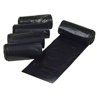 Sacs poubelles en plastique OEM, différentes tailles et épaisseurs, prix de gros, disponibles en paquet plat ou en rouleau pour l'exportation mondiale