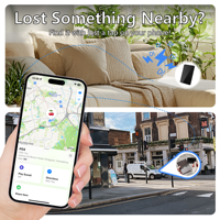 Personnalisation Android IOS Google IP68 Étanche GPS Navigation Globe Tracker Anti-perte Trouver mon portefeuille intelligent Tracker Card