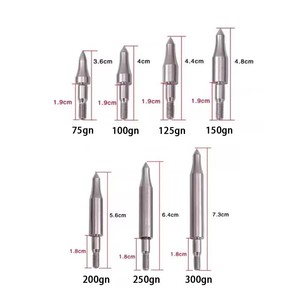 75/100/125/150/200/250/300 hạt thép không gỉ mũi tên điểm boardhead cho id6.2mm od7.6/7.9mm Mũi Tên trục cung săn bắn - Product Image 2