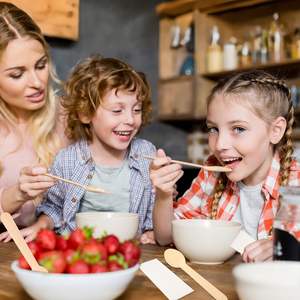 Juego de Cubiertos Desechables de Madera Compostables Ecológicos de Lujo, Vajilla para Viajes, Bodas, Restaurantes, Personalizado - Product Image 2