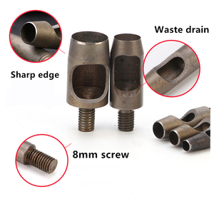 4-20mm चमड़ा क्राफ्ट हवा eyelets खोखले छेद पंच मोल्ड के लिए काम कर बेल्ट पट्टा कमर घड़ी बैंड प्लास्टिक लकड़ी - Product Image 5