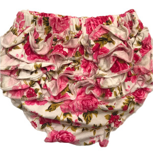 ¡Venta al por mayor! Bombachos con estampado floral rosa para bebé, bombachos con volantes de glaseado de algodón para bebé, bombachos con cubierta de pañal <span class=keywords><strong>2020</strong></span> - Product Image 1