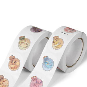 Haut niveau d'apparence 500 brillant vinyle grand livre mèmes autocollants adhésifs décoratifs rouleau brillant pour une utilisation cosmétique dans un supermarché - Product Image 1