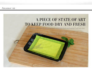 แผ่นซับน้ำสำหรับเนื้อสัตว์/ปลา/หมู/ไก่/ผลไม้/ผัก/อาหารทะเล สำหรับซูเปอร์มาร์เก็ตขายส่ง ป้องกันแบคทีเรีย - Product Image 2