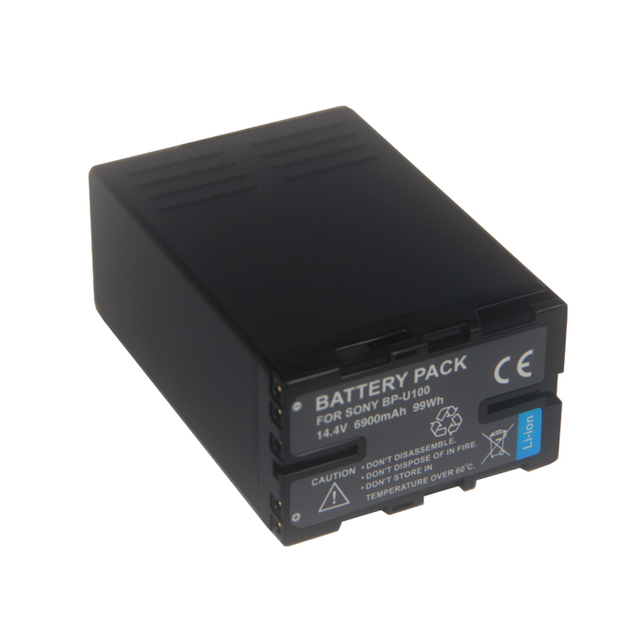 BP-U90 U60 BP-U100 U100T Lithium-ion Battery Compatible with PXW-FS5/FS7 FX6/FX9 Z280 Z190 EX1R EX3 EX260 EX280 Cameras Durable