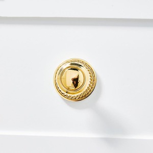 Armadio di lusso francese manici in oro "colomba uovo" in ottone massiccio con impugnature Vintage da cucina per cassettone notturno - Product Image 3