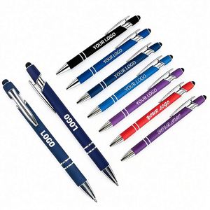 Wholesale Promotional Business Gift Ballpen Luxury Advertise Ballpoint <b>Pen</b> Custom <b>Pen</b> With Logo Printed Laser Screen Print Brand - Product Image 1