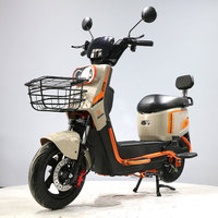 Vélo électrique pas cher 48V 500W à pneus gonflables, deux places, pour adultes, pour les trajets quotidiens
