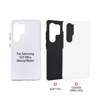 Funda de Teléfono Personalizada 3D 2 en 1 para Sublimación, para Samsung S25 Plus, TPU, PC, Funda de Impresión para Samsung S26 Ultra