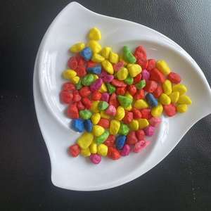 Meerkleurige Steen Voor Aquariumaquarium, Natuurlijk Kleurrijk Grind Voor Potplanten, Decoratieve Kiezels Voor Tuinaanleg - Product Image 1