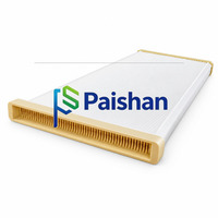 Élément filtrant de dépoussiérage pour ventilation de tunnel, à cadre plat, membrane PTFE, embout en PU, système de purification d'air haute efficacité
