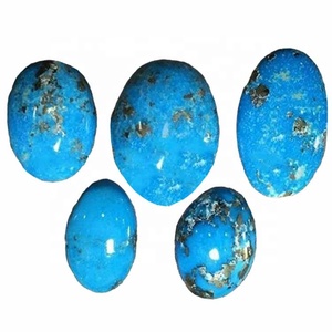 Tự Nhiên Spider Web Bule Tối Turquoise Cabochon Spiderweb Turquoise Oval Cabochon/Tự Nhiên Không Được Điều Trị Số 8 Mỏ <span class=keywords><strong>Nevada</strong></span> - Product Image 3