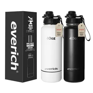 Vendite calde 32 oz bottiglia di acqua in acciaio inox eco-compatibile sottovuoto isolato per viaggi all'aperto bere direttamente per gli adulti