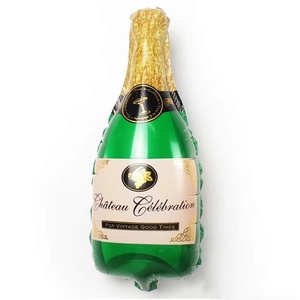 Ingrosso di palloncini di bottiglia di champagne per feste, calici di compleanno e palloncini in alluminio - Product Image 3