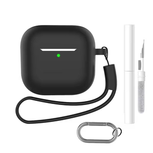 Housse de protection Airpodspro3, stylo de nettoyage de deuxième génération, étui de protection en silicone, housse de protection Airpods4 en silicone - Product Image 1