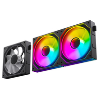 Ventilador de Refrigeración para PC XINMAI de 120 mm con Aspas Invertidas, Magnético, ARGB PWM, Modular, Enlazable, OEM ODM