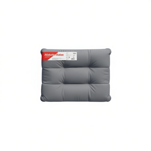 Coussin de palette extérieur gris en polyester 47,2 x 31,5 po matelassé résistant à l'eau toutes saisons rectangulaire - Product Image 1