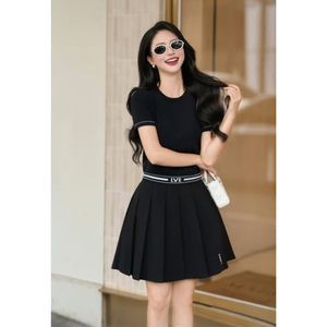 Conjunto negro elegante Kenny para Mujer | Traje a juego de dos piezas a la moda | Traje perfecto para oficina - Product Image 4