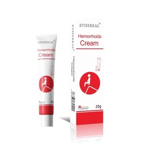 Crème pour hémorroïdes ETHERREAL 20g - Usage externe pour le soulagement des hémorroïdes, pommade apaisante et à action rapide - Product Image 1