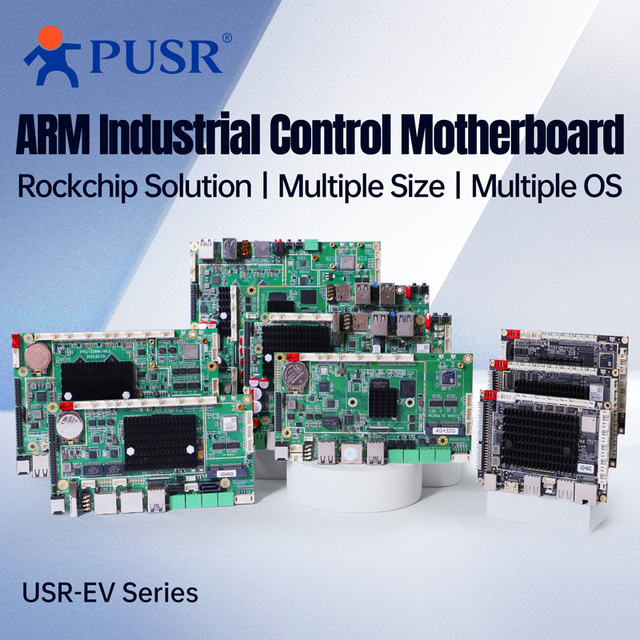 PUSR ARM Motherboard CPU Combo DDR4 Android/Debian11 Ethernet/Wifi/4G/5G CAN RS485 RS232 USB HDMI MINI PC Motherboard USR-EV
