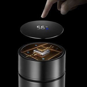 Botella de Agua Inteligente de Acero Inoxidable con Filtro e Infusor, Termo de 500 ml con Pantalla LED de Temperatura y Logotipo Personalizado Ww59 - Product Image 3