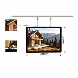 Boîte lumineuse publicitaire en acrylique pour l'immobilier, murale, avec éclairage LED, pour affichage de posters en salle d'exposition immobilière - Product Image 1