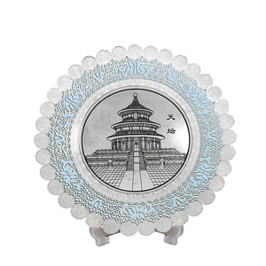 Plaques commémoratives personnalisées en fer durable pour anniversaires de fondation scolaire, récompenses honorifiques d'entreprise et de retraite (impression UV plaquée) - Product Image 3