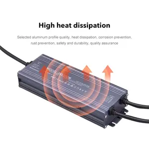 LED Constant Voltage Drive Power Outdoor Dedicated 12V 24V Full Range IP67 Waterproof Power Supply 60W150W 500W