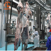 Série de couteaux d'abattage de bovins en gros pour usine : outils de dépecage, d'osage et de hachage compatibles avec la ligne d'abattage de bétail entièrement automatique