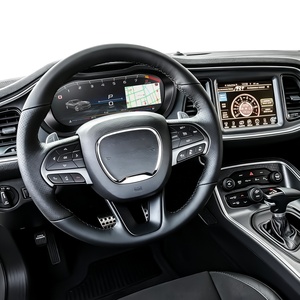 Tableau de bord LCD auto 12,3 pouces pour Dodge <span class=keywords><strong>Challenger</strong></span> 2012-<span class=keywords><strong>2018</strong></span>, cockpit virtuel, tachymètre, combiné d'instruments numérique, nouvelle mise à niveau - Product Image 1