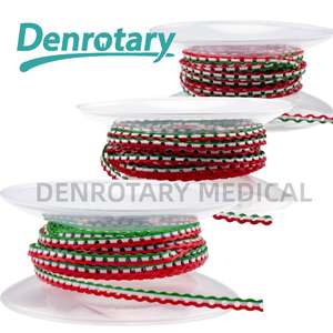 Fabriek Tandheelkundige Elastieken Twee Toon Power Chain Ligatuur Stropdas Elastiek Dental Ortodoncia <span class=keywords><strong>O</strong></span> <span class=keywords><strong>Ring</strong></span> Tandheelkundige Tanden Beugels Orthodontie - Product Image 2