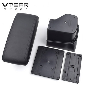 Vtear Elegante Caja de Almacenamiento Deslizante de ABS y Cuero PU con Portavasos para <span class=keywords><strong>Kia</strong></span> <span class=keywords><strong>Rio</strong></span>/<span class=keywords><strong>Rio</strong></span> GT 2012-2020 - Product Image 3