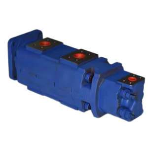 Repuestos Hidráulicos para Cargadora de Ruedas: Bomba Hidráulica Triple de Hierro Fundido Azul con Eje Recto, Venta al Por Mayor - Product Image 3