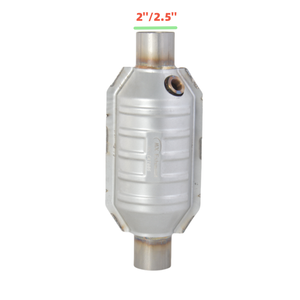 <span class=keywords><strong>2</strong></span> "Einlass 13" Katalysator mit Gesamtlänge Universal High Flow Front Converter Direct-Fit mit O2-Anschluss - Product Image 2