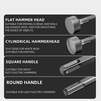 Mèche de remplacement robuste pour marteaux perforateurs SDS Plus, 85 mm, en métal, pour tiges de mise à la terre, construction durable