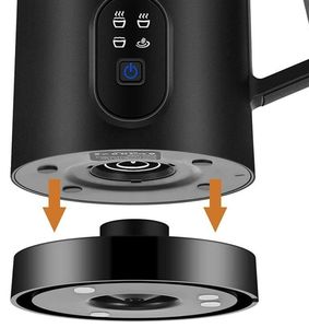 Mousseur à <span class=keywords><strong>lait</strong></span> 4 en 1 Mixeur d'aliments Mousseur à chocolat <span class=keywords><strong>chaud</strong></span> Mousseur à <span class=keywords><strong>lait</strong></span> Garder au <span class=keywords><strong>chaud</strong></span> Mousseur à <span class=keywords><strong>lait</strong></span> électrique automatique - Product Image 3