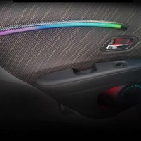Lampu Ambient Interior Mobil 18 in 1 22 in 1 64 Warna Tombol Speaker Tweeter Putar Kontrol Aplikasi untuk Honda HRV Vezel 2015-2022