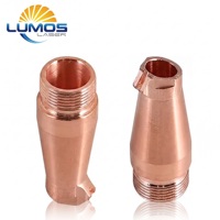 Buse de soudage laser à fibre portative WSX-E Type E M11, pointe de torche d'alimentation en fil de 1,2 mm, tête de pistolet de soudage en cuivre, pièces consommables
