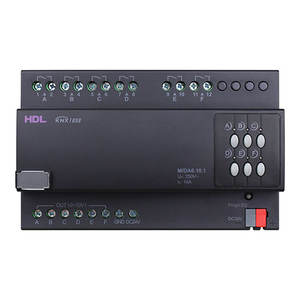 Actuador de Atenuación para Automatización de Edificios KNX HDL-<span class=keywords><strong>M</strong></span>/DA6.10.1 de Plástico con Motor y CA - Product Image 1